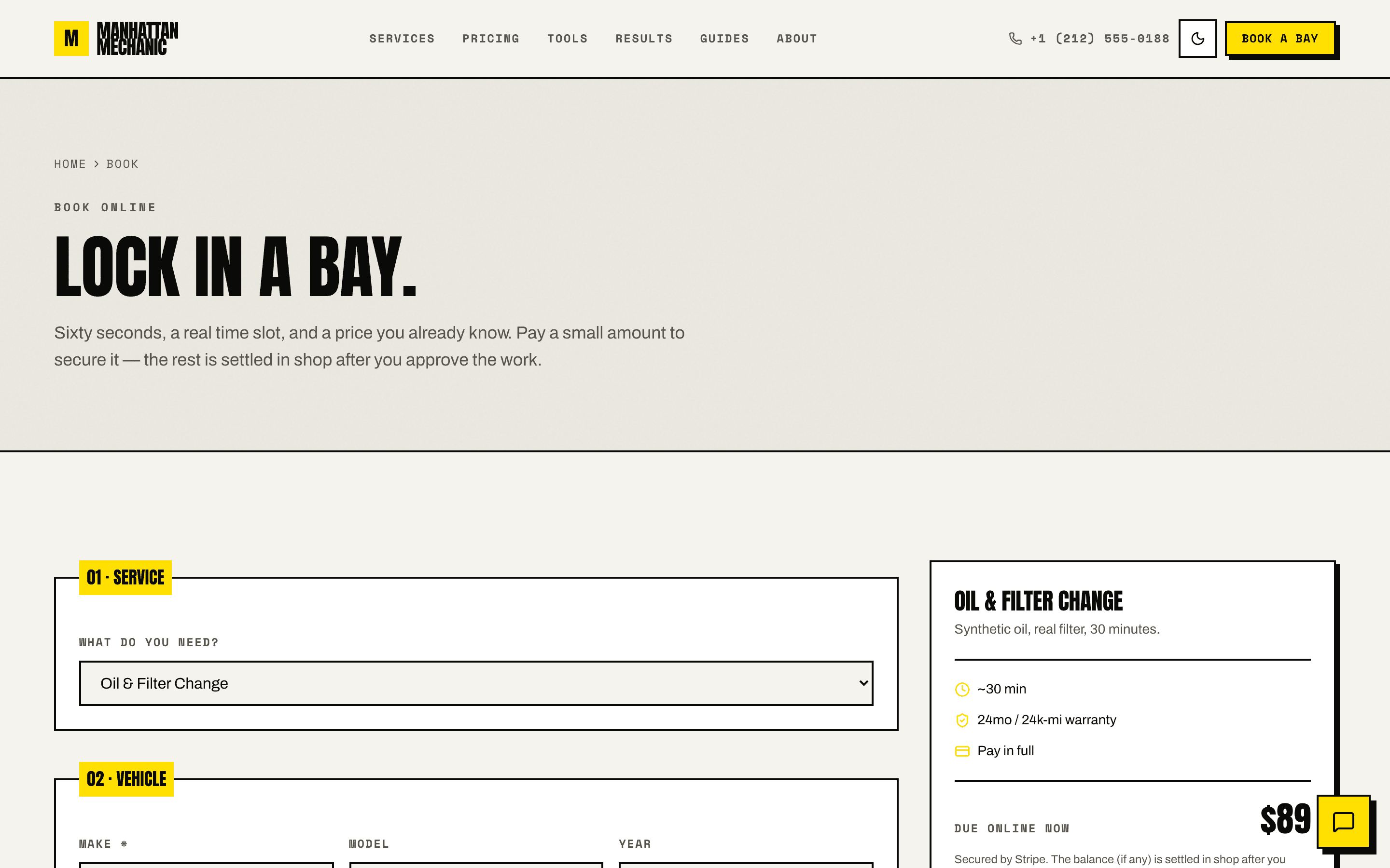 Harrison & Cole LLP — Booking